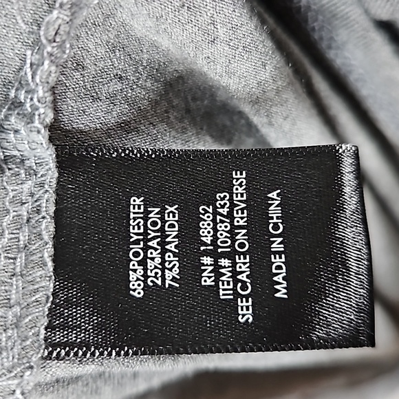 Torrid Gray Women's Tee-shirt Maxi Dress Size 3 - Picture 8 of 8